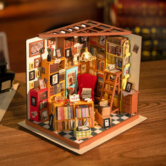 Sale Rolife DIY Miniature Dollhouse- Sam's Study DG102