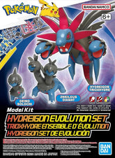 Pokemon Hydreigon Evolution Set Model Kit