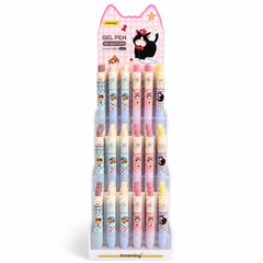 Cute cat gel pen black 0.5mm