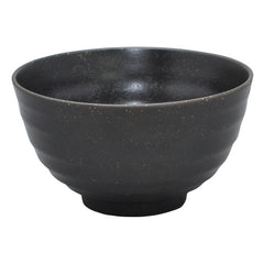Minoyaki rice bowl black