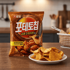 NONGSHIM POTATO CHIP KYOCHON SEASONED CHICKEN FLAVOR