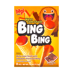 HAPI BING BING CONE SNACK CHOCO