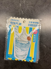 Snow bubbles (sticky note)