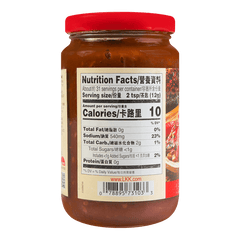 LEE KUM KEE Chili Bean Sauce 368ml - Tak Shing Hong