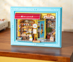 Rolife Fluffy Cat Bakery 3D Wooden Puzzle DP001
