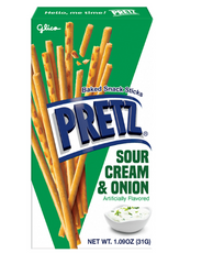 Sale!!! GLICO PRETZ BAKED BISCUIT SOUR CREAM AND ONION