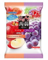 ORIHIRO Konnyaku Jelly Apple and Grape Flavor