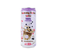 O'S GUMMY BOBA LATTE TARO CAN