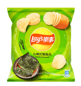 LAY'S POTATO CHIPS KYUSHU SEAWEED FLAVOR