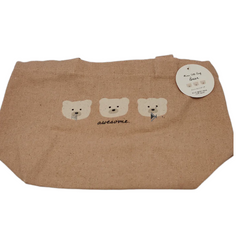 Mini tote bag bear