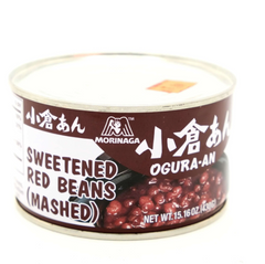 Morinaga Sweetened Red Beans (Mashed) – 15.16 oz (430 g)