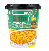 Yopokki Instant Rabokki Ramen and Tteokbokki Rice Cake Cup: Curry Flavor