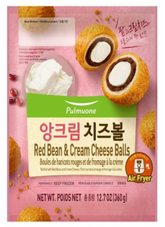 PULMUONE FRIED RED BEAN & CREAM CHEESE BALLS