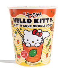 Hello Kitty Hot 'N Sour Noodle Soup