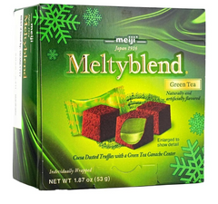 CHOCOLATE MELTY BLEND GREEN TEA FLAVOR MEIJI