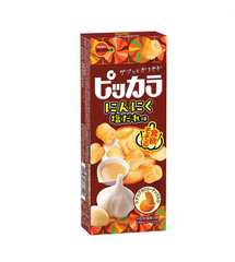 BOURBON Pikkara Garlic Salt Sauce Flavor Rice Snacks