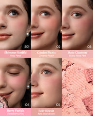 Flower Knows The Sweetie Bear Silk Satin Blush 01 Almond Cookie