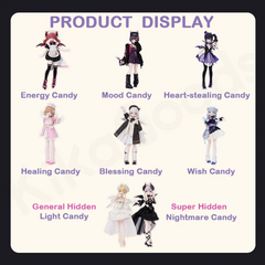 Light Nightmare Twins Series MJD Action Figure Blind Box
