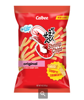 CALBEE SHRIMP CHIPS ORIGINAL 4oz