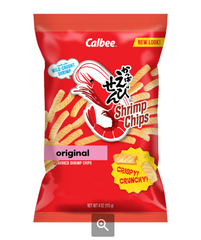 CALBEE SHRIMP CHIPS ORIGINAL 4oz