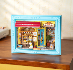 Rolife Fluffy Cat Bakery 3D Wooden Puzzle DP001