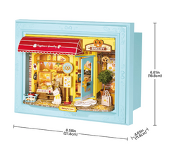Rolife Fluffy Cat Bakery 3D Wooden Puzzle DP001