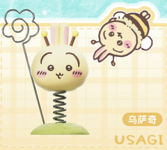 Chiikawa Honeybee Bobblehead Car Dashboard Ornament (usagi)