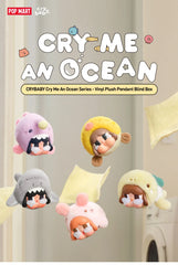 POP MART CRYBABY Cry Me An Ocean Series Plush Figure/Charm Blind Box