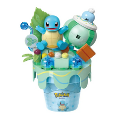 Keeppley Pokemon Squirtle ice cream cone building blocks