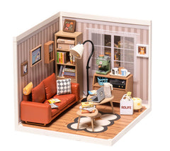 Rolife Cozy Living Lounge Super Creator Miniature House