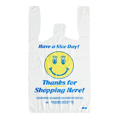 MS-1/8 SMILEY FACE CLEAR BAG