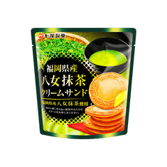 Nanao Matcha Cream French Crepe Cookie Sandwich