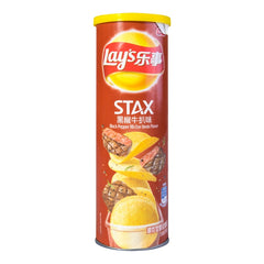 LAY'S POTATO CHIPS (CANNED) STEAK FLAVOR 104g