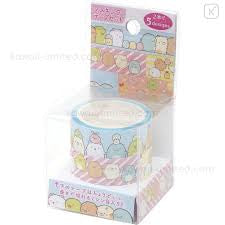 San-X Japanese Washi Paper Cutting Masking Tape - Sumikko Gurashi 2 Roll