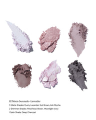 Flower Knows Bunny Garden 6-Color Makeup Palette 02 Moon Serenade