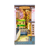 Rolife Book Nook Shelf Insert - Sakura Densya TGB01