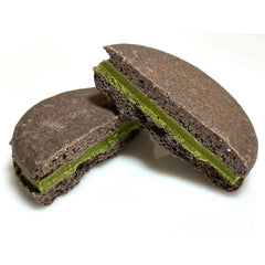 MEIJI RICH CHOCOLATE SAND BISCUIT MATCHA