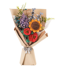 Rolife Rowood DIY Wooden Flower Bouquet 3D Wooden