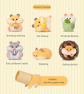 Rich Hamster Daily Life Cute Blind Box