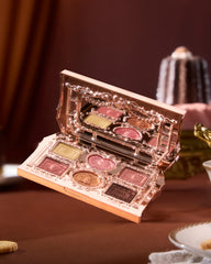 Flower Knows The Sweetie Bear 6-Color Makeup Palette 02 Strawberry Milk