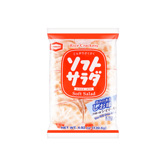 KAMEDA SOFT SALAD RICE CRACKER 10P