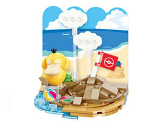 Psyduck and His sandcastle