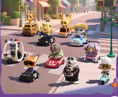 Miniso x Disney Zootopia Vehicles Fun Collection Figure Blind Box