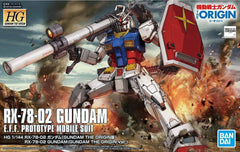 Bandai 026 RX-78-2 Gundam The Origin Ver. HG 1/144 Model Kit