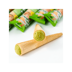 HAPI BING BING CONE SNACK GRN TEA