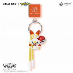 Pomon Cute Adventure Series Keychain - Scorbunny
