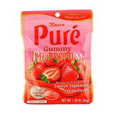 KANRO PURE GUMMY PREM STRAWBRY 1.9z