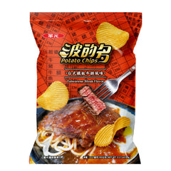 H.Y. POTATO CHIPS TAIWANESE TEPPANYAKI BEEF
