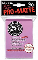 Ultra Pro 50ct Pro-Matte Pink Standard Deck Protectors