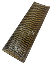 Long Rectangle Plate (Chokakusara Brown)